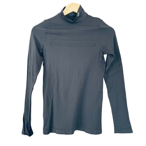 Salomon Essential Warm Top Base Layer Mock Neck Long Sleeve Size Small NEW - Picture 3 of 10